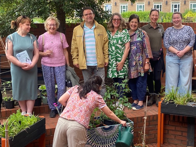 gsl team in the library